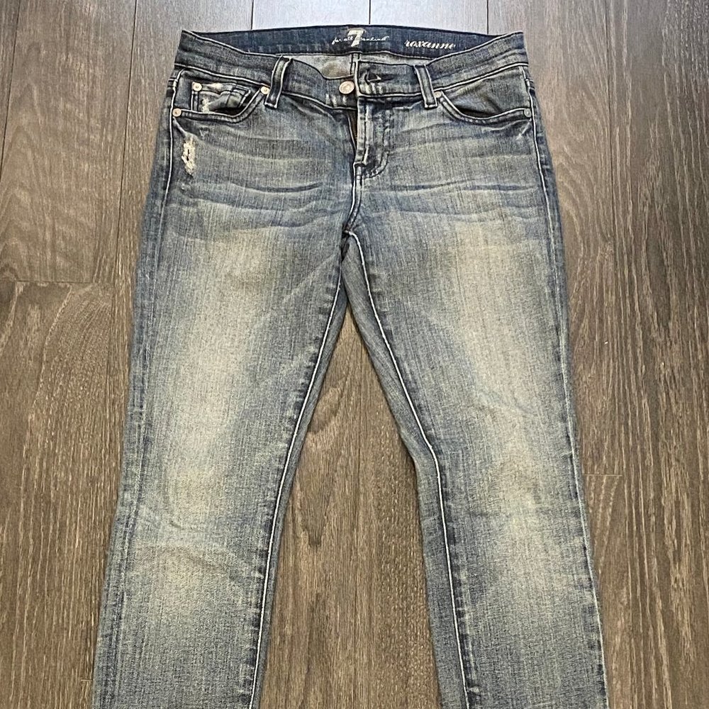 7 for all Mankind Straight Leg Denim